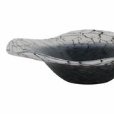 Abstract Bowl, White/Black-Accessories-High Fashion Home