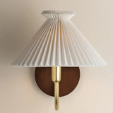 Acacia Wall Sconce, Aged Brass