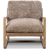 Ace Chair, Taupe Shearling by Four Hands
