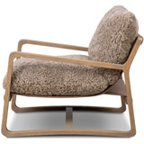 Ace Chair, Taupe Shearling by Four Hands