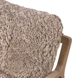 Ace Chair, Taupe Shearling by Four Hands