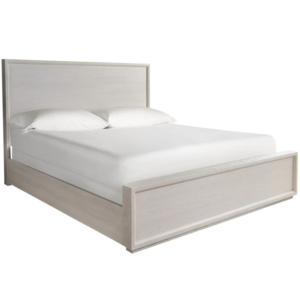 Aceton Bed, White Oak-Furniture - Bedroom-High Fashion Home