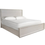 Aceton Bed, White Oak-Furniture - Bedroom-High Fashion Home