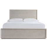 Aceton Bed, White Oak-Furniture - Bedroom-High Fashion Home