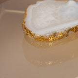 Acrylic Box with Agate Knob Lid, Multi-Accessories-High Fashion Home