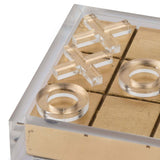 Acrylic Tic Tac Toe Board-Accessories-High Fashion Home