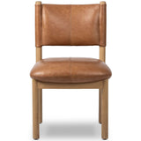 Adaline Leather Dining Chair, Sonoma Chestnut, Set of 2 by Four Hands