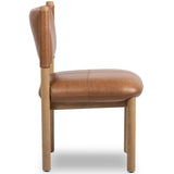Adaline Leather Dining Chair, Sonoma Chestnut, Set of 2 by Four Hands
