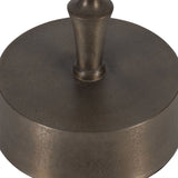 Addyson Accent Table, Antique Bronze-Furniture - Accent Tables-High Fashion Home