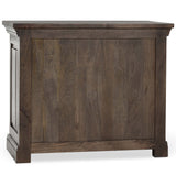 Adelaide 3 Drawer Nightstand, Cocoa Brown-Furniture - Bedroom-High Fashion Home