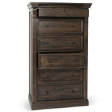 Adelaide 6 Drawer Chest, Cocoa Brown-Furniture - Bedroom-High Fashion Home