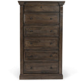Adelaide 6 Drawer Chest, Cocoa Brown-Furniture - Bedroom-High Fashion Home