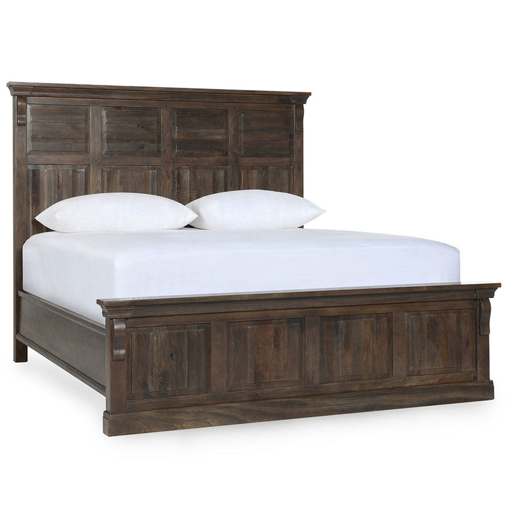 Adelaide Bed, Cocoa Brown-Furniture - Bedroom-High Fashion Home