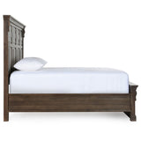 Adelaide Bed, Cocoa Brown-Furniture - Bedroom-High Fashion Home