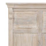 Adelaide Bed, Natural Cream Wash-Furniture - Bedroom-High Fashion Home