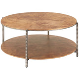 Adna Coffee Table, Brown-Furniture - Accent Tables-High Fashion Home
