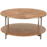 Adna Coffee Table, Brown-Furniture - Accent Tables-High Fashion Home