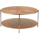 Adna Coffee Table, Brown-Furniture - Accent Tables-High Fashion Home