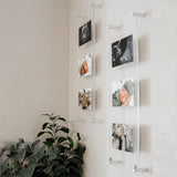 Single Acrylic Magnet Wall Frame - CHOOSE YOUR SIZE (Silver/Gold)-Frames-High Fashion Home