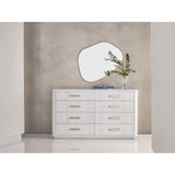 Adore 8 Drawer Dresser, Blanc Sycamore-Furniture - Bedroom-High Fashion Home