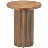 Afinato Side Table, Brown