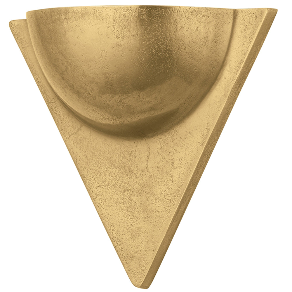 Afria Wall Sconce, Vintage Brass