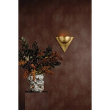 Afria Wall Sconce, Vintage Brass