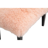 Afton Large Bench, Blush