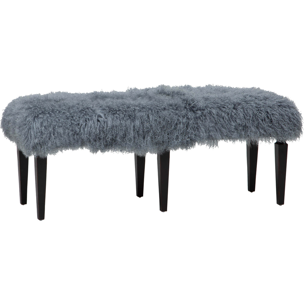 Afton Large Bench, Steel Grey