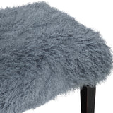 Afton Large Bench, Steel Grey