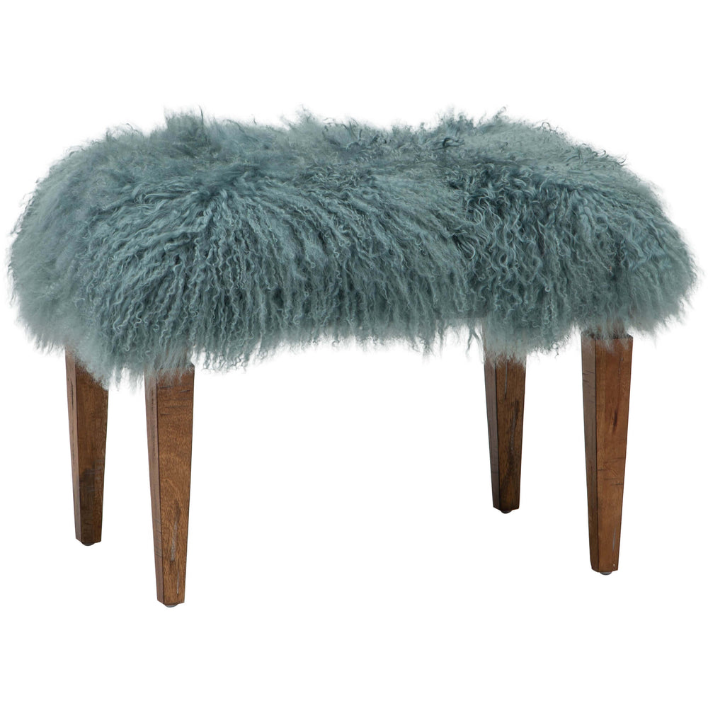 Afton Small Bench, Seafoam