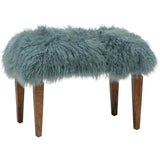 Afton Small Bench, Seafoam