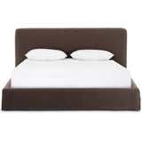 Aidan Slipcover Bed, Savoy Coffee by Four Hands