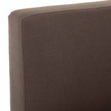 Aidan Slipcover Bed, Savoy Coffee by Four Hands