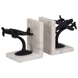 Airplane Bookends, Black/White