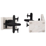 Airplane Bookends, Black/White