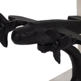 Airplane Bookends, Black/White