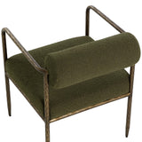 Ajani Dining Arm Chair, Copenhagen Olive-Furniture - Dining-High Fashion Home