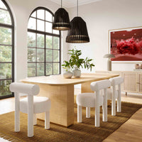 Akiba Rectangular Dining Table-Furniture - Dining-High Fashion Home