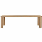 Akola Rectangular Dining Table, Natural-Furniture - Dining-High Fashion Home