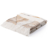 Albedo Throw, Ivory/Rust