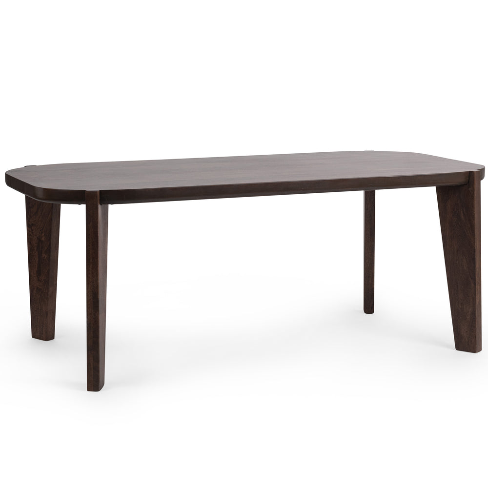 Albero Dining Table, Bark Brown-Furniture - Dining-High Fashion Home