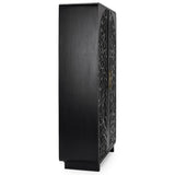 Albero Tall Cabinet, Black-Furniture - Storage-High Fashion Home