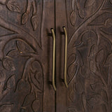 Albero Tall Cabinet, Kona Brown-Furniture - Storage-High Fashion Home