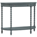 Alden Console, Green-Furniture - Accent Tables-High Fashion Home