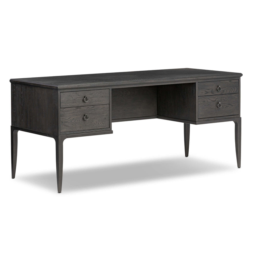Alden Desk, Worn Black by Four Hands-Furniture - Office-High Fashion Home