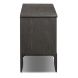 Alden Media Console, Worn Black by Four Hands-Furniture - Storage-High Fashion Home