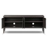Alden Media Console, Worn Black by Four Hands-Furniture - Storage-High Fashion Home