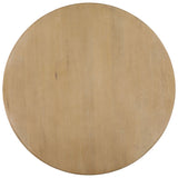 Alegria Round Dining Table, Light Natural