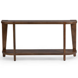 Alenna Console Table, Tundra Brown-Furniture - Accent Tables-High Fashion Home